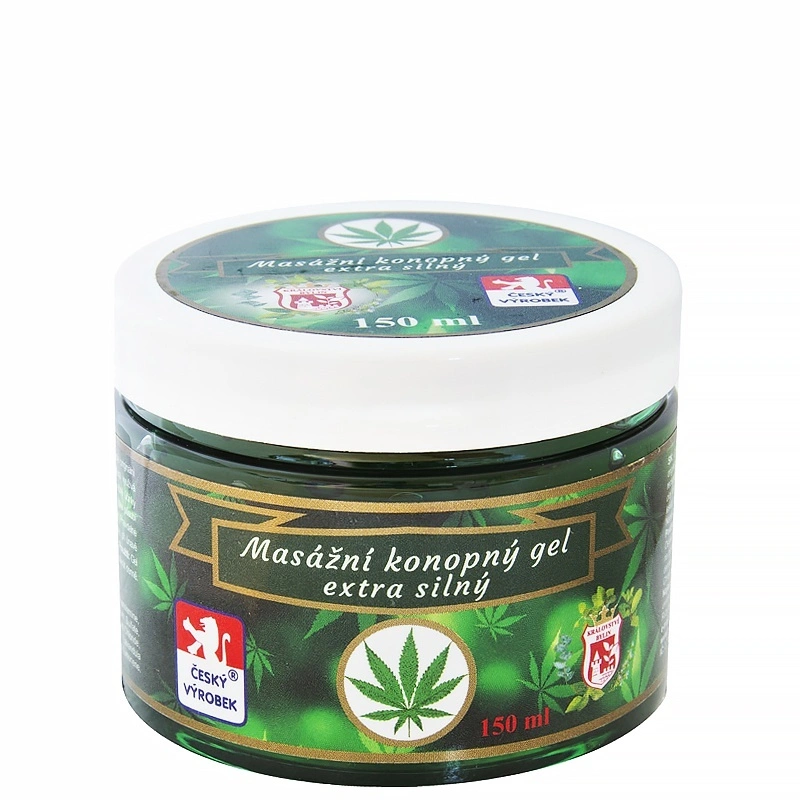 Fresh Air Cannabis masážní konopný gel Extra silný 150 ml