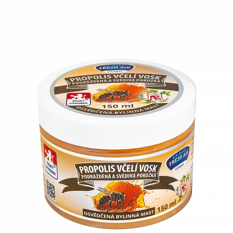 Fresh Air bylinná mast 150 ml Propolis včelí vosk