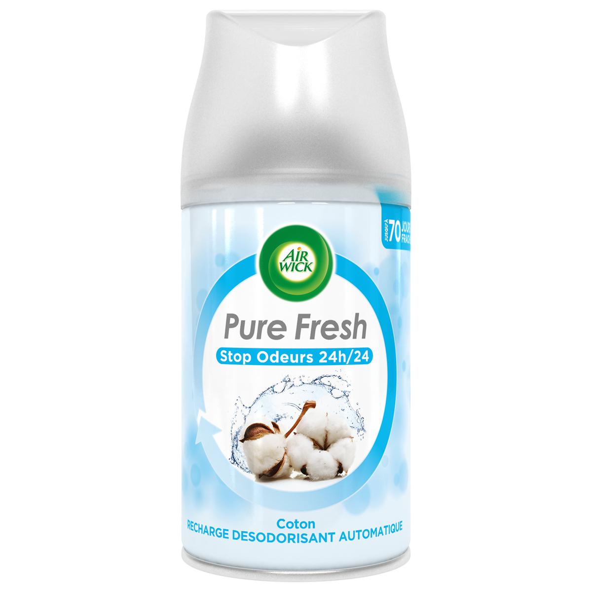 Air Wick Freshmatic Pure náplň do osvěžovače vzduchu Čerstvá bavlna 250 ml