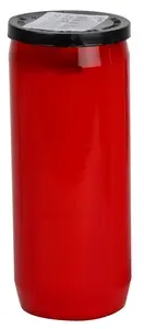 Admit OL-4 Červená Olejová Svíce, 200 g, Doba Hoření až 70 hodin