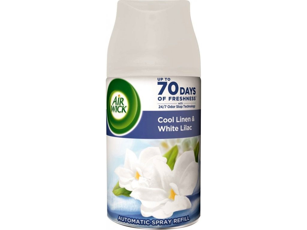 Air wick Freshmatic náplň do osvěžovače vzduchu - Čisté prádlo a bílý šeřík 250 ml