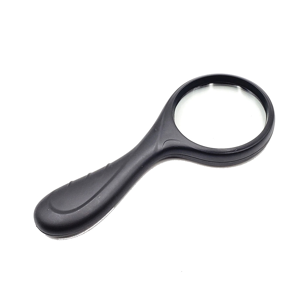 Prémiová lupa QiiM YT88005 - 5x zvětšení, skleněná čočka, 60 mm