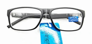 Dioptrické brýle SURGLASS DE LUXE na dálku MÍNUSOVÉ, dioptrie -0,5 černé plastové rámečky
