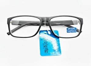 Dioptrické brýle SURGLASS DE LUXE na dálku MÍNUSOVÉ, dioptrie -3,5 černé plastové rámečky