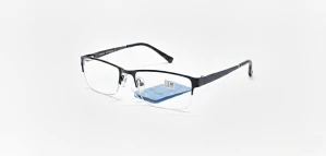 Dioptrické brýle na dálku SURGLASS DE LUXE TR-230, černé kovové unisex, dioptrie -3.50 