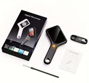 Nakida i380 Digitální mikrolupa 3" LCD s automatickým ostřením, 500x zvětšení