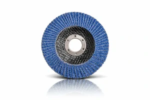 Eurosonic Lamelový brusný kotouč 115x22,2 mm, P40 (BL-0328) – Modrý