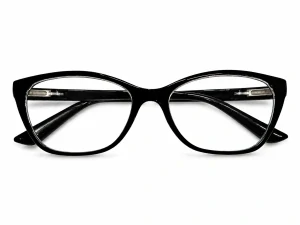 Dioptrické brýle JingGlass DE LUXE TL8822 Flexi, černé, plastové, (+2,00 dioptrie), unisex