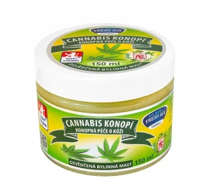 Fresh Air bylinná mast 150 ml Cannabis konopí