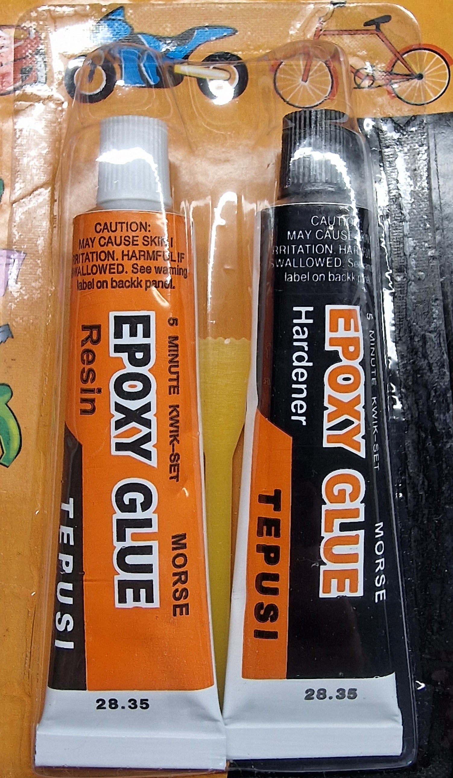 Tepusi epoxy glue - epoxidové lepidlo, dvousložkové