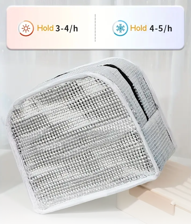 Nakida CB236B Chladící taška 6L – Přenosná izolační taška na piknik, výlet a nákup, černá