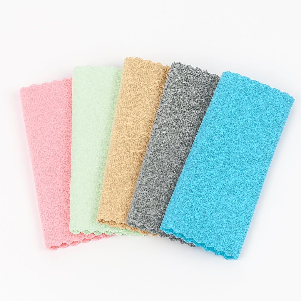 Global QQ18203 Utěrky z mikrovlákna 40x40 cm 5 ks – univerzální sada na úklid