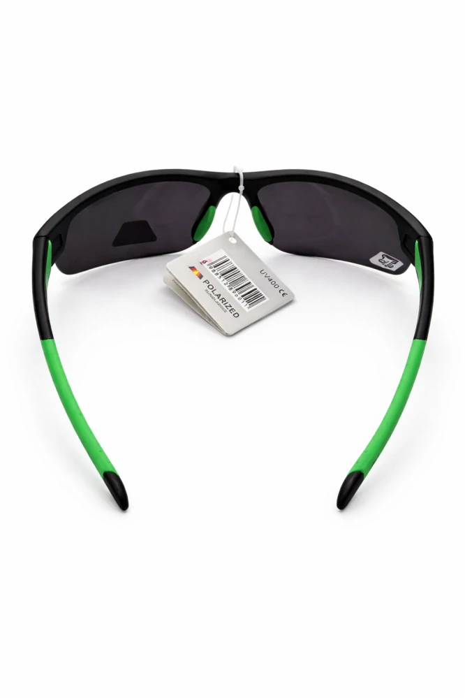 SURPASSGLASS F5308P sportovní polarizační sluneční brýle, černé, šedá skla, UV400, Cat.3, unisex