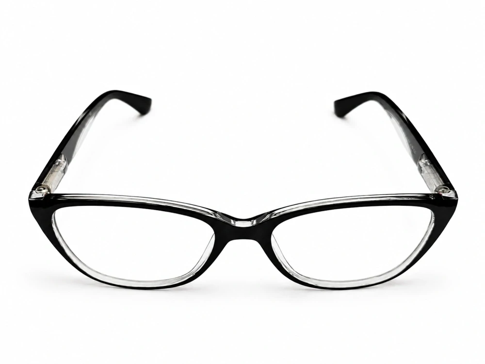 Dioptrické brýle JingGlass DE LUXE TL8822 Flexi, černé, plastové, (+2,00 dioptrie), unisex