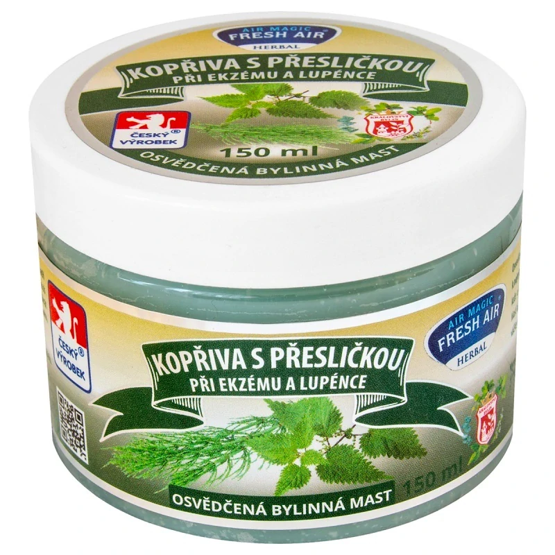 Fresh Air bylinná mast Kopřiva s přesličkou 150 ml