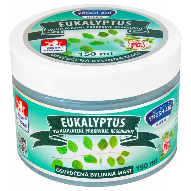 Fresh Air bylinná mast Eukalyptus 150 ml