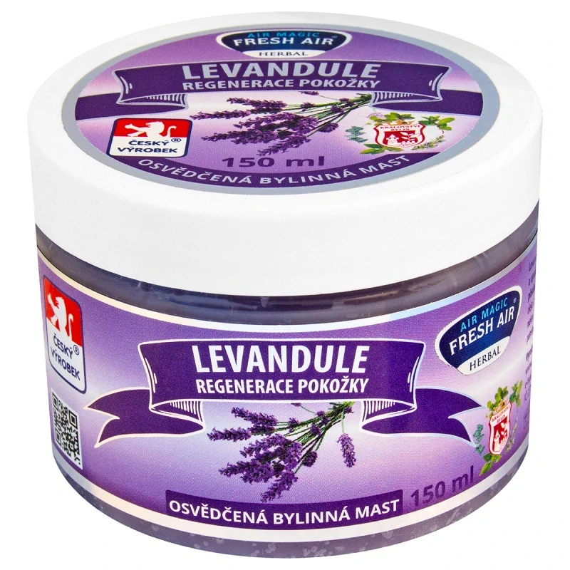 Fresh Air bylinná mast Levandule 150 ml