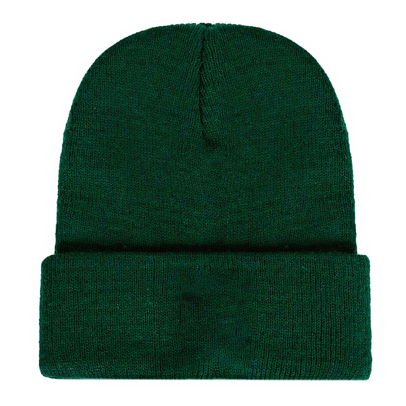 Zimní čepice QiiM ZK-01, zelená, unisize, unisex
