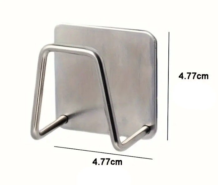 QiiM DN-1 - Držák na houbičky, nerezová ocel, lepící