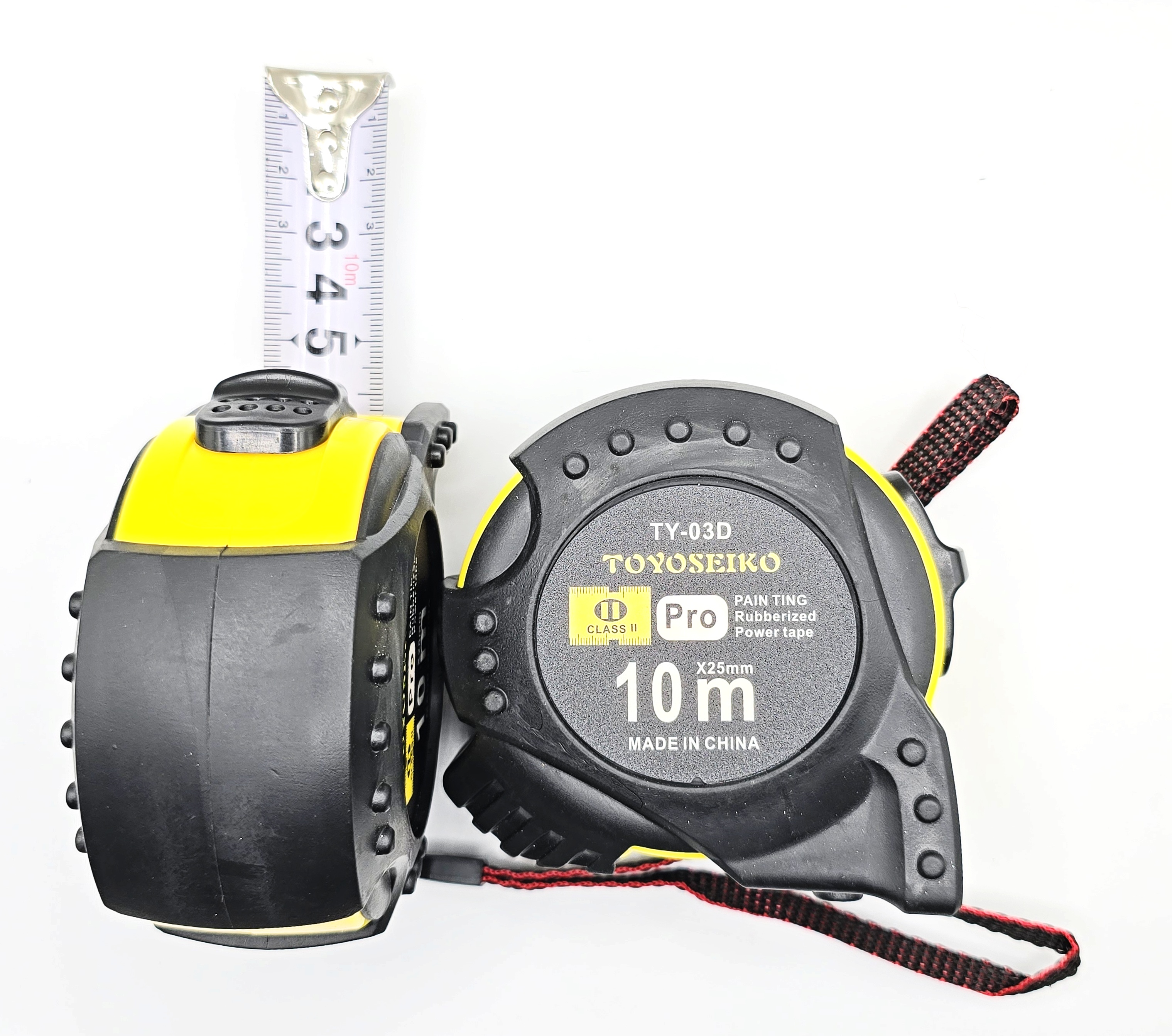 Toyoseiko metr svinovací 10m šířka pásku 25mm, TY-03D10