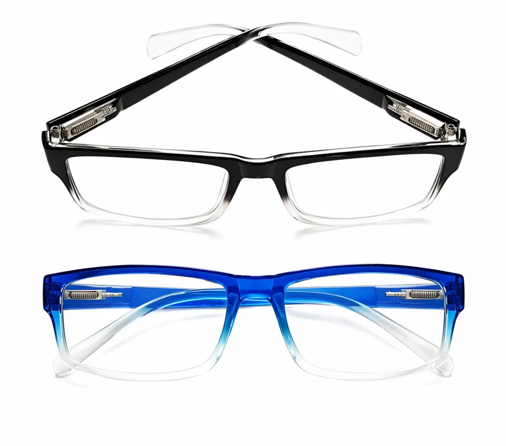 Dioptrické brýle na čtení QiiM Flexi TK-1207, plastové unisex, +0,5 dioptrie