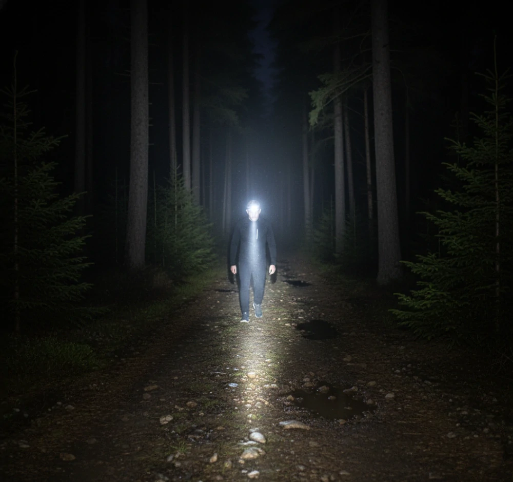 Nakida čelovka 06 Motion Sensor – dobíjecí LED čelovka s USB-C, červeným i bílým světlem, pro běh, turistiku a kempování