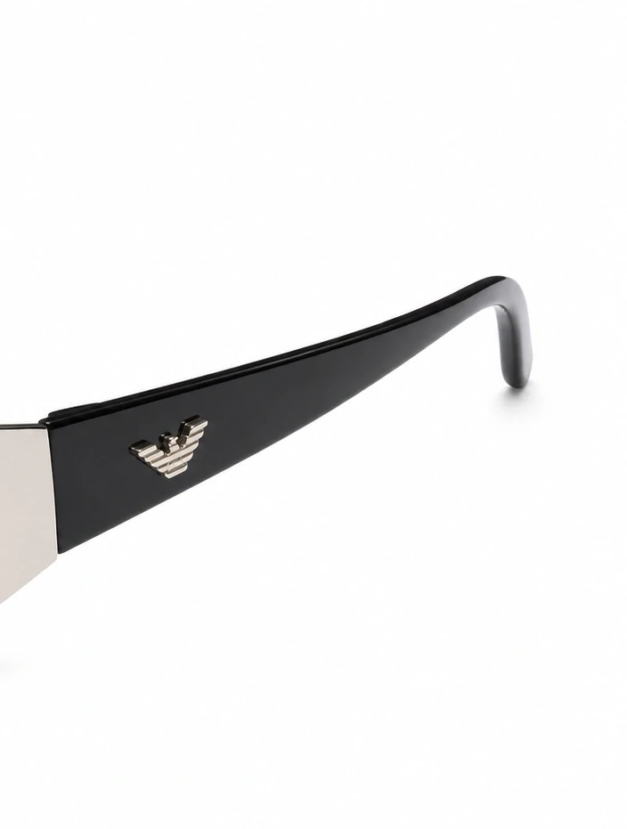 Sluneční unisex brýle ZHglasses C09-6987, stříbrný rám / červeno-žlutá skla, Cat.3