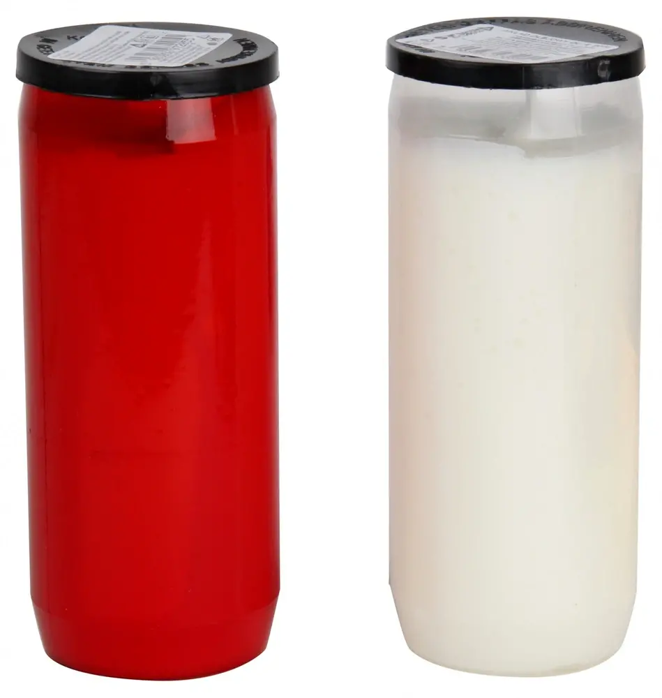 Admit OL-4 Červená Olejová Svíce, 200 g, Doba Hoření až 70 hodin