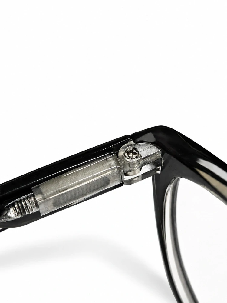 Dioptrické brýle JingGlass DE LUXE TL8822 Flexi, černé, plastové, (+2,00 dioptrie), unisex