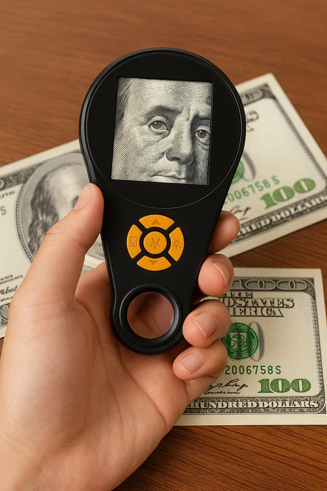 Nakida KY38 přenosná digitální mikrolupa 500× (verze bez karty)