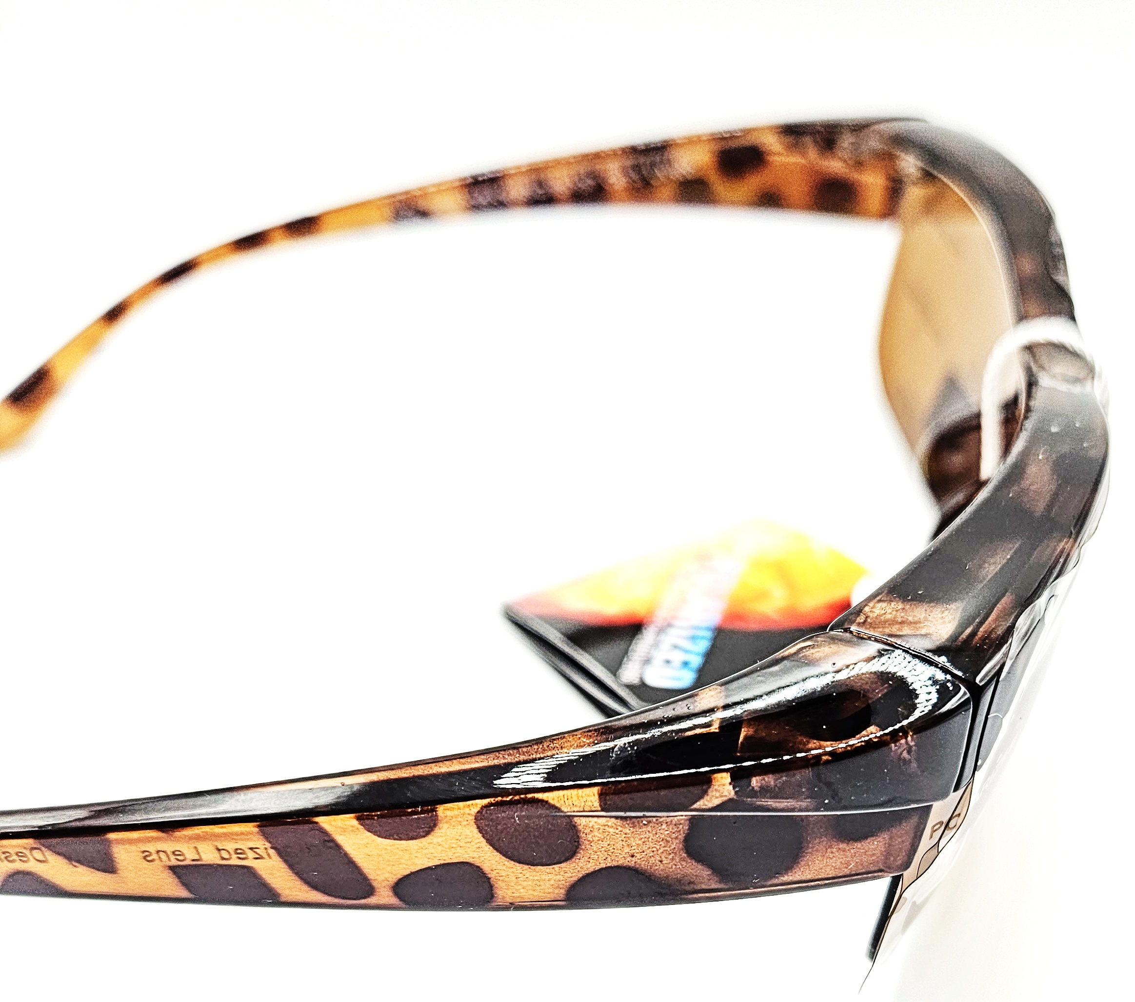 Polarizační brýle Qiim P02.135 - hnědá, plastové, UV 400 cat. 3