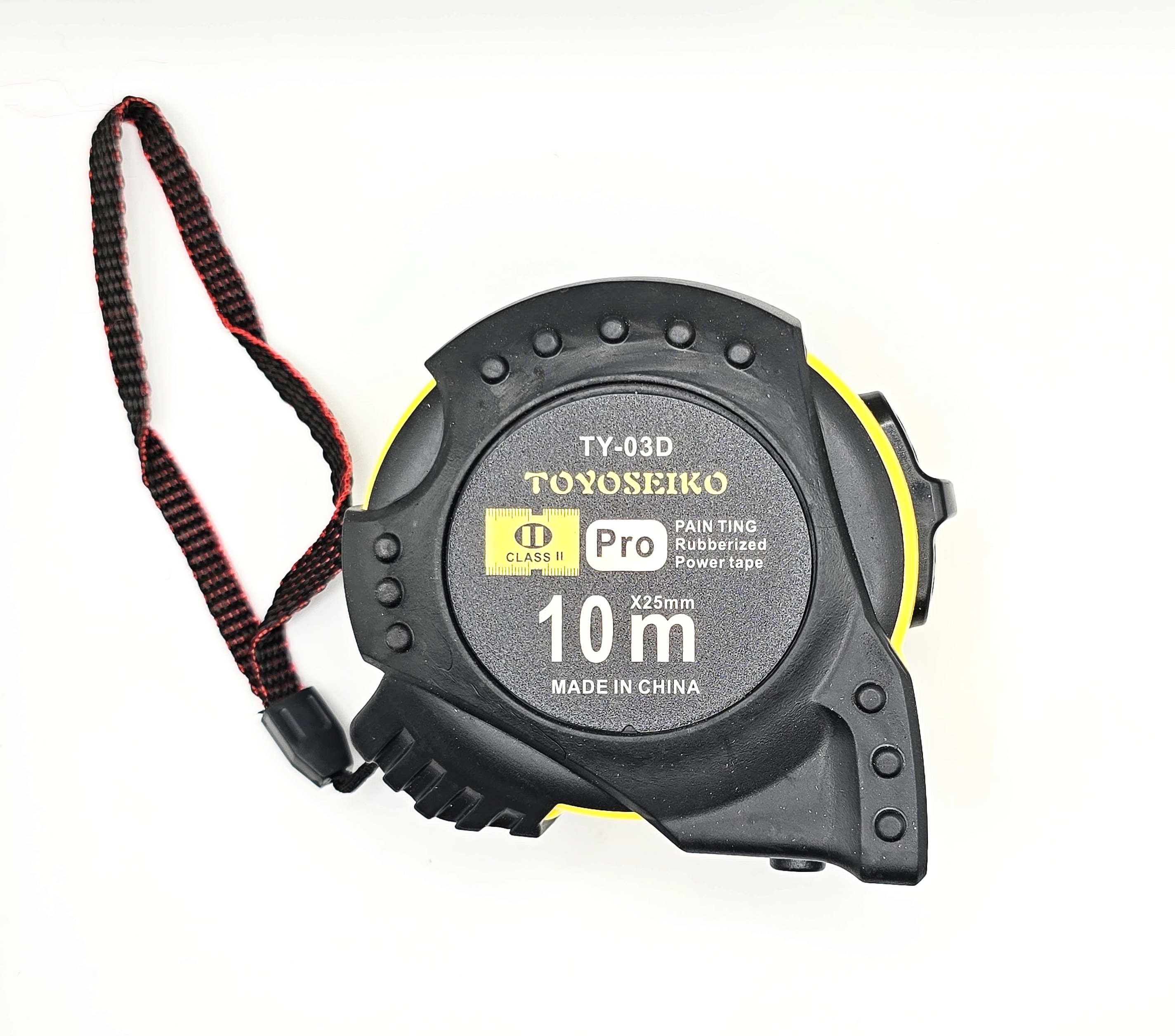 Toyoseiko metr svinovací 10m šířka pásku 25mm, TY-03D10