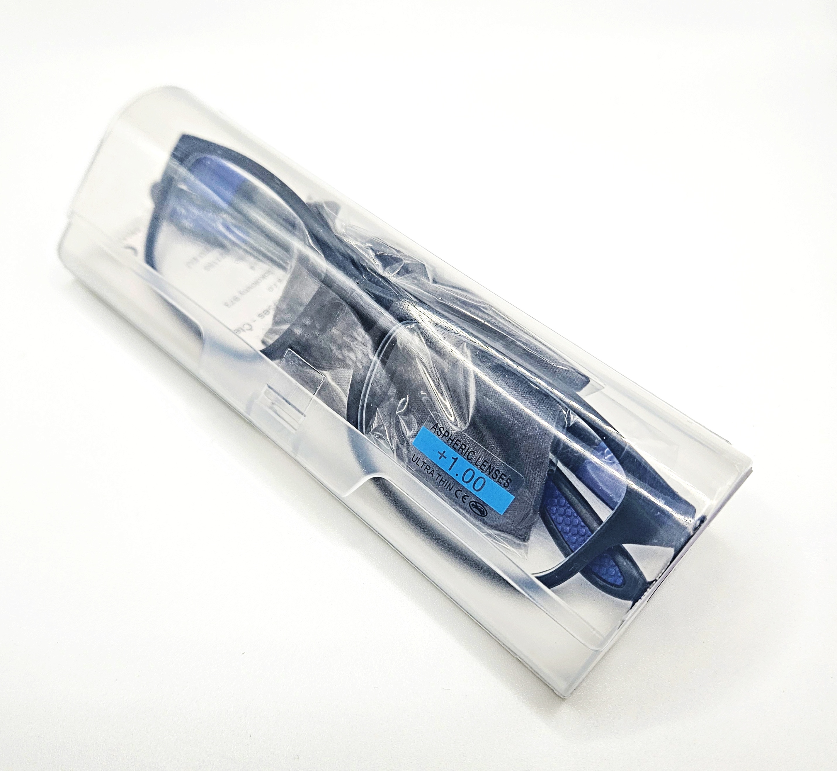 Dioptrické brýle QiiM RGL 2.13 na čtení PLUSKOVÉ, dioptrie +2,0 pouzdro a hadřík zdarma