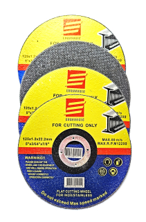 Eurosonic Řezný Kotouč na Kov, 125x1,2x22,2mm, 12200 ot/min, Pro Železo a Ocel